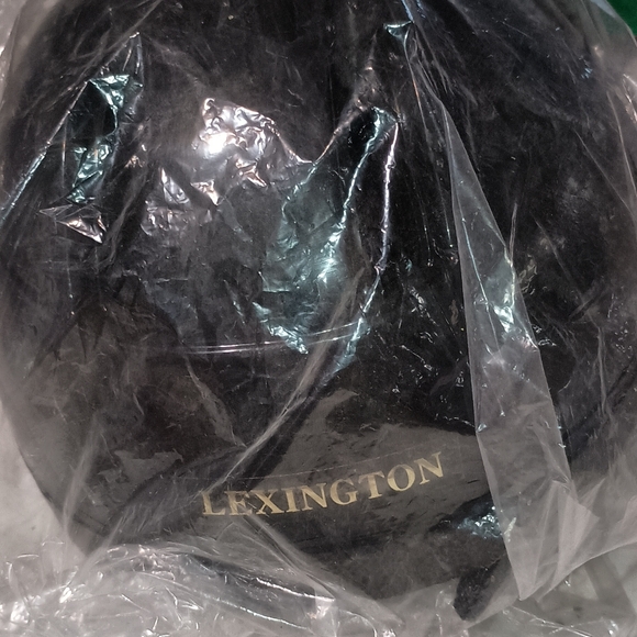 New Lexington Lidlocker Equestrian Helmet Black Size Medium Horse Riding - Picture 4 of 7
